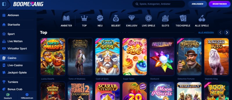 casino ohne limit anbieter