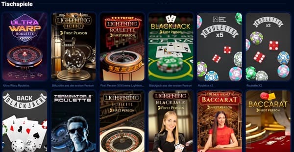 Spielangebot im Casino ohne Lizenz