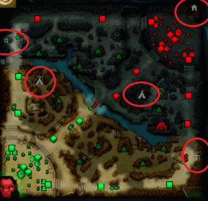 minimap Dota2