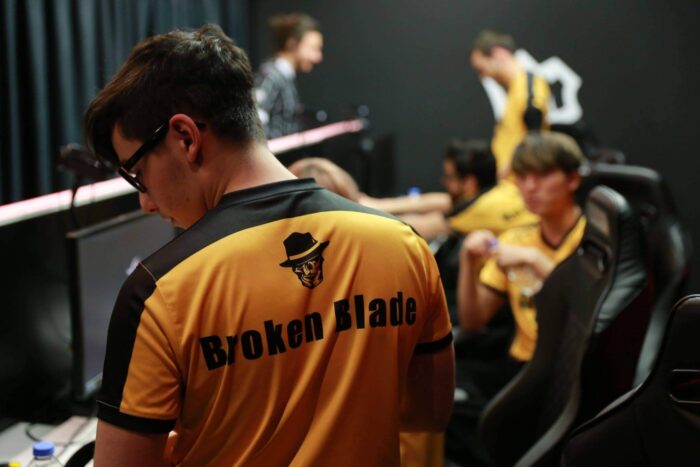 broken blade