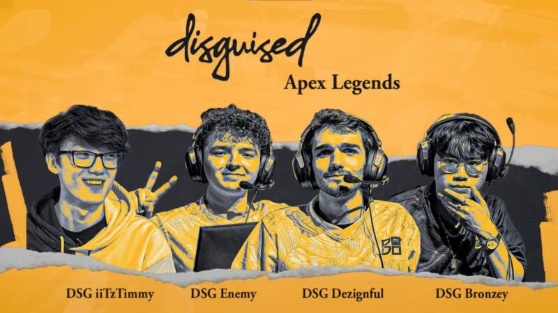 DSG podpisuje kontrakt z iiTzTimmy's Apex Legends Squad na ALGS Year 4