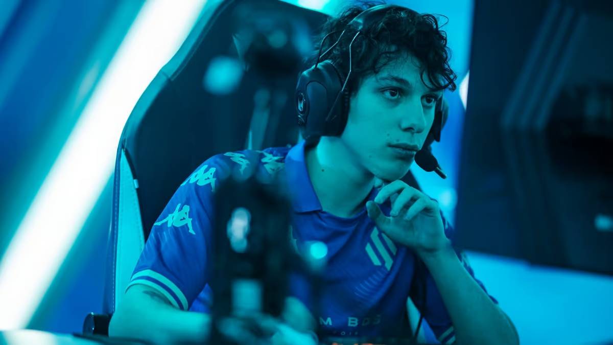 Adam z Team BDS posadzony na ławce podczas playoffów LEC