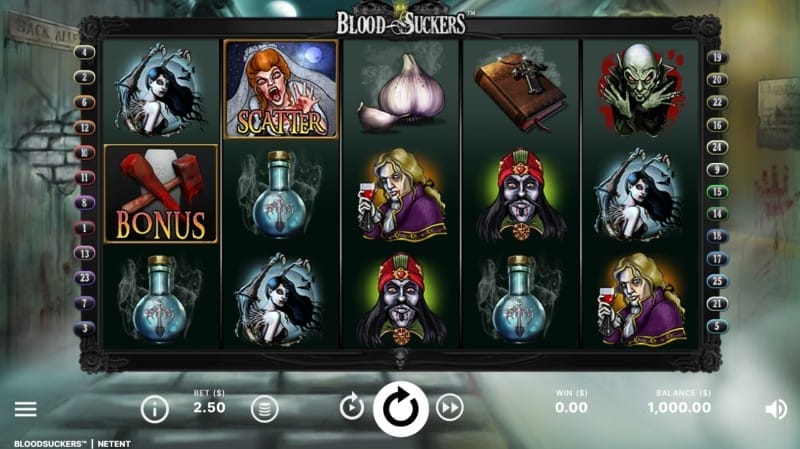 Blood Suckers NetEnt