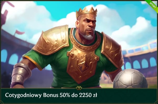 Casinia Casino bonus sportowy