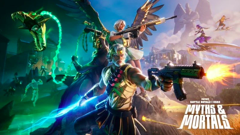 Fortnite Rozdział 5 Sezon 2- Uwolnienie mitów i śmiertelników