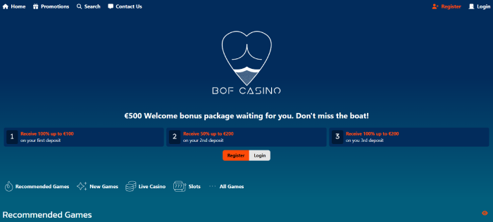 Top Nederlandse Casino BOFCasino