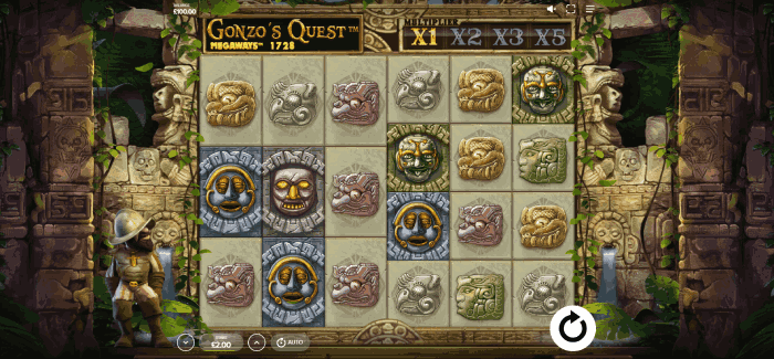 Gonzo Quest Megaways Red Tiger gra kasynowa