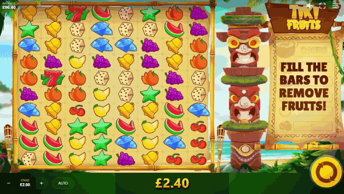 Tiki Fruits gra Red Tiger kasynowa