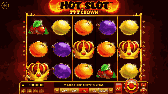 Hot Slot Crown 777 przez Wazdan w Polsce