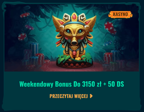 Spinanga Bonus weekendowy 3150 PLN + 50 DS