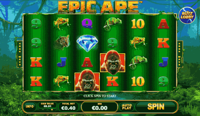 Epic Ape gra online od Playtech