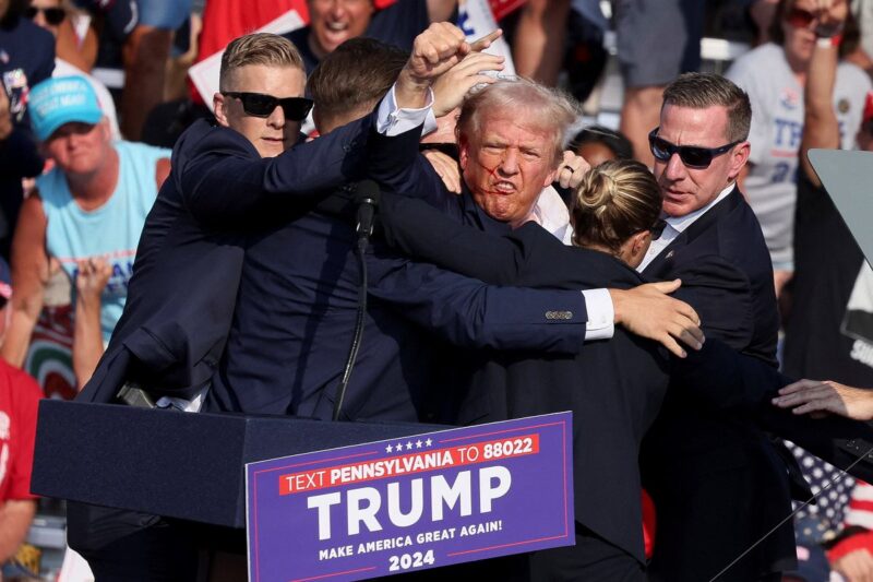 trump zamach
