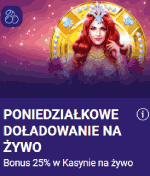 ChaChaBet Casino Live bonus doładowujący
