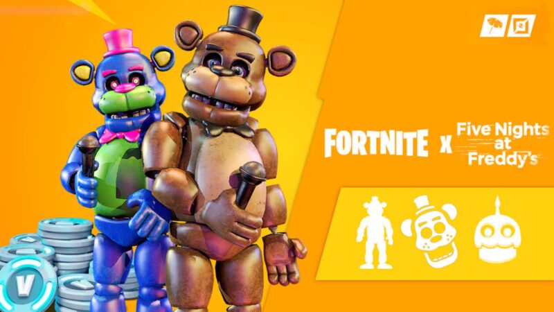 fortnite fnaf wspolpraca
