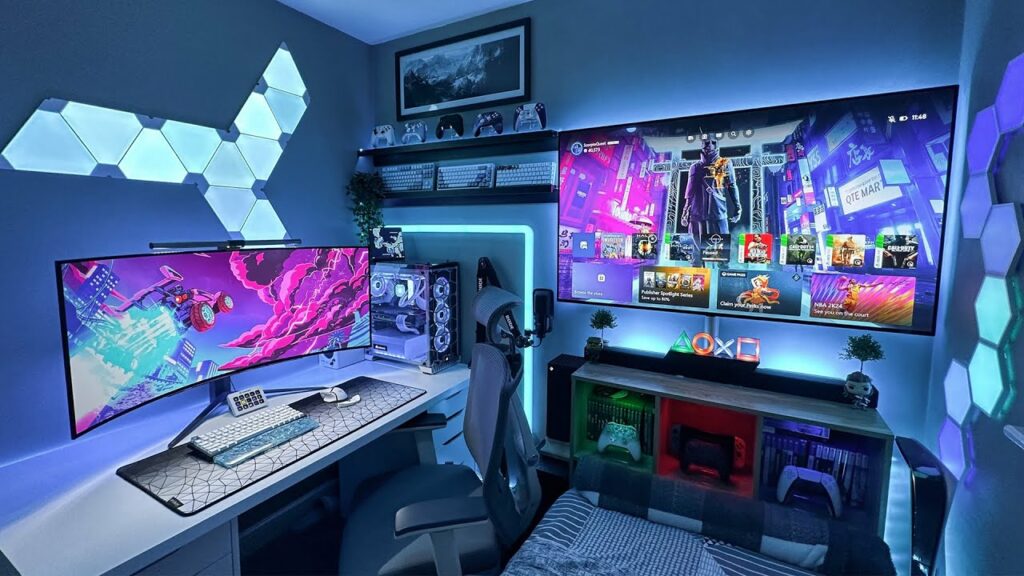gaming setup
