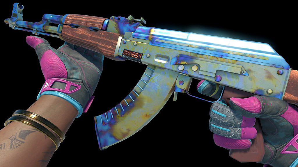 AK-47 Case Hardened z Pattern 661