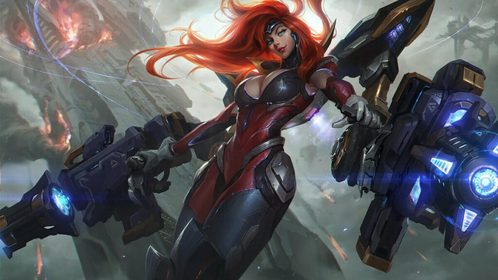 Gun Goddess Miss Fortune