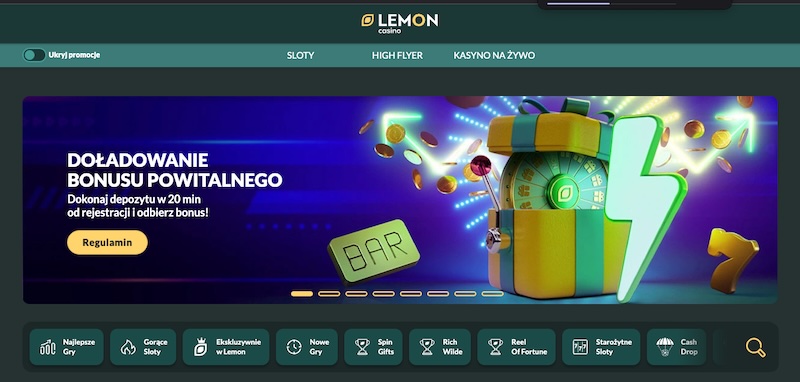 Lemon Casino Screenshot