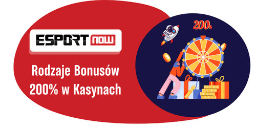 Rodzaje bonusu 200% w kasynie
