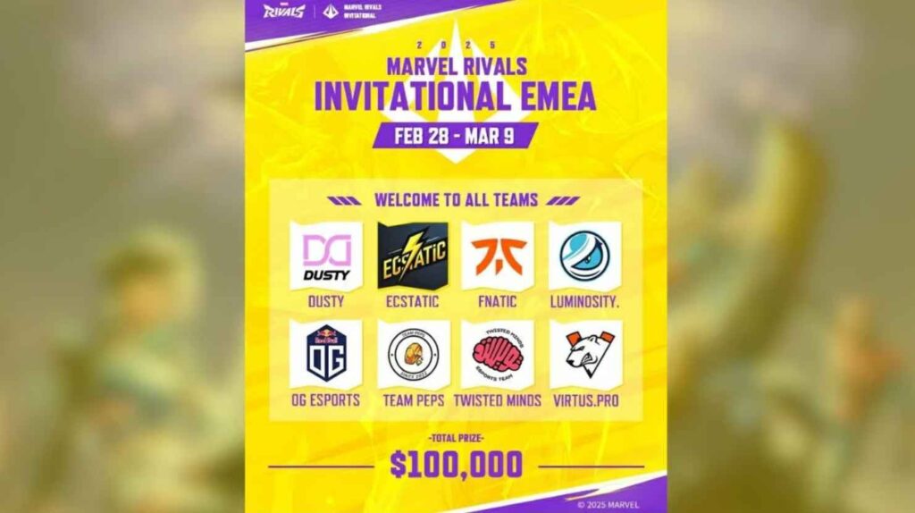 marvel rivals invitational emea