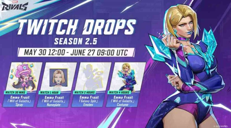 marvel rivals twitch drops