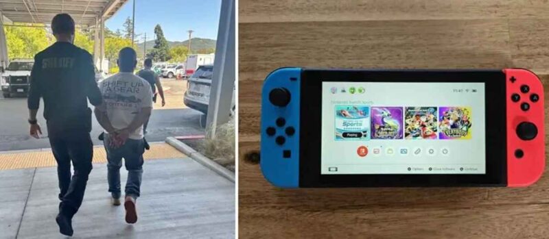 nintendo switch złodziej