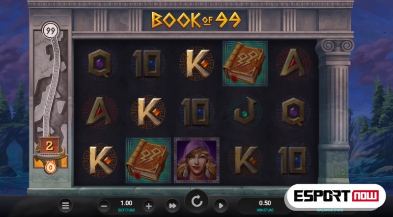 automat o wysokim RTP Book of 99