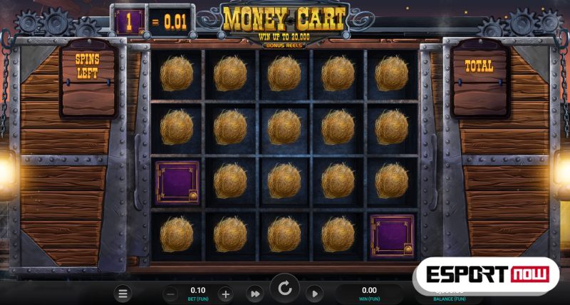automat o wysokim RTP Money Cart