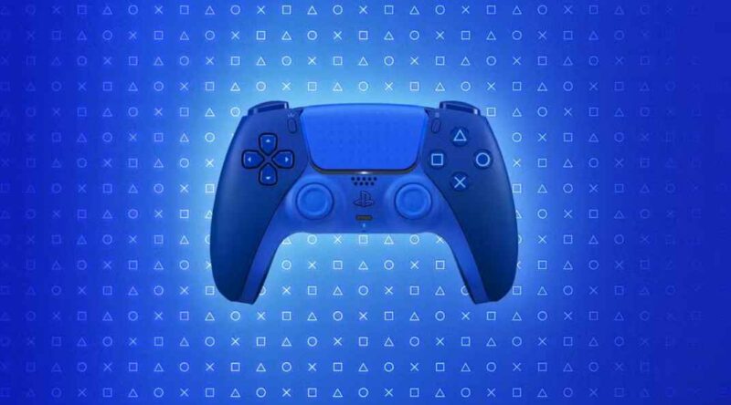 playstation 5 icon blue