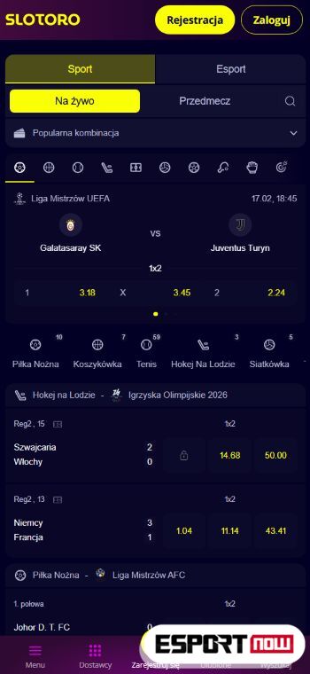 Slotoro bukmacher aplikacja PL