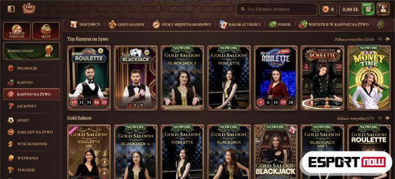 Najlepsze Live Casino