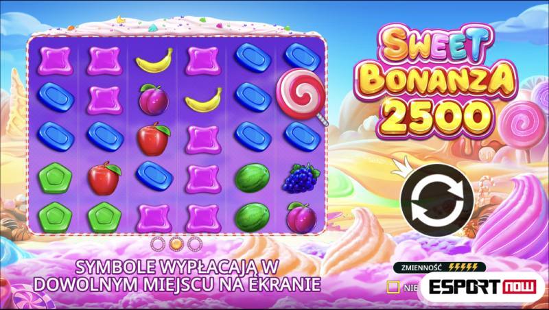 Sweet Bonanza 2500 online slot w kasyno Holandia