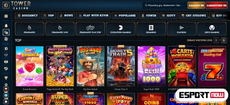 Gry dostępne w kasynie online bez dowodu